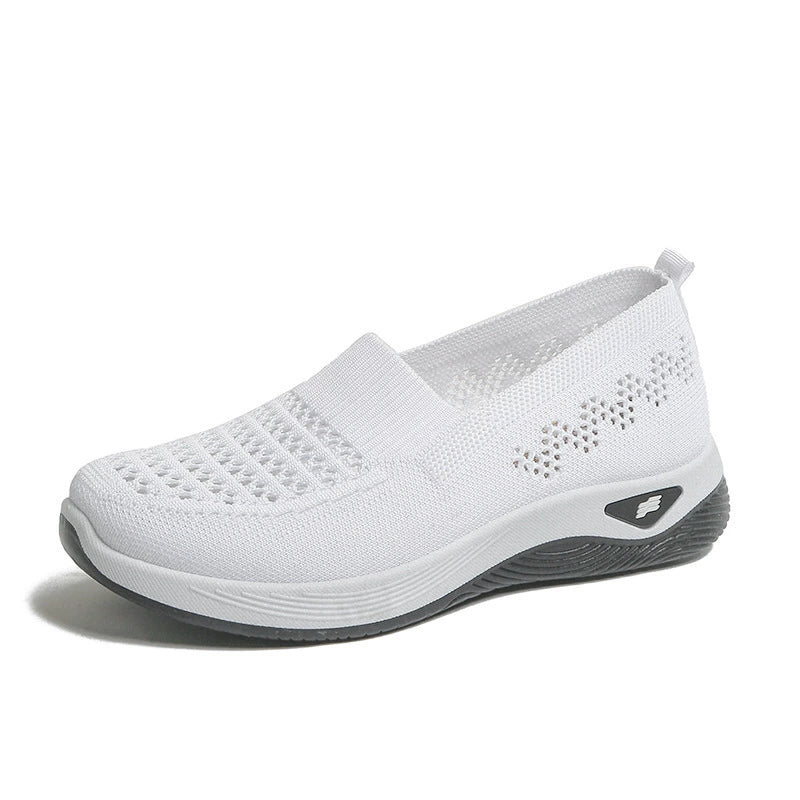 Last Day Sale 50% OFF🔥 - Women’s Orthopedic Knit Comfort Loafers – Slip-Resistant Walking Shoes