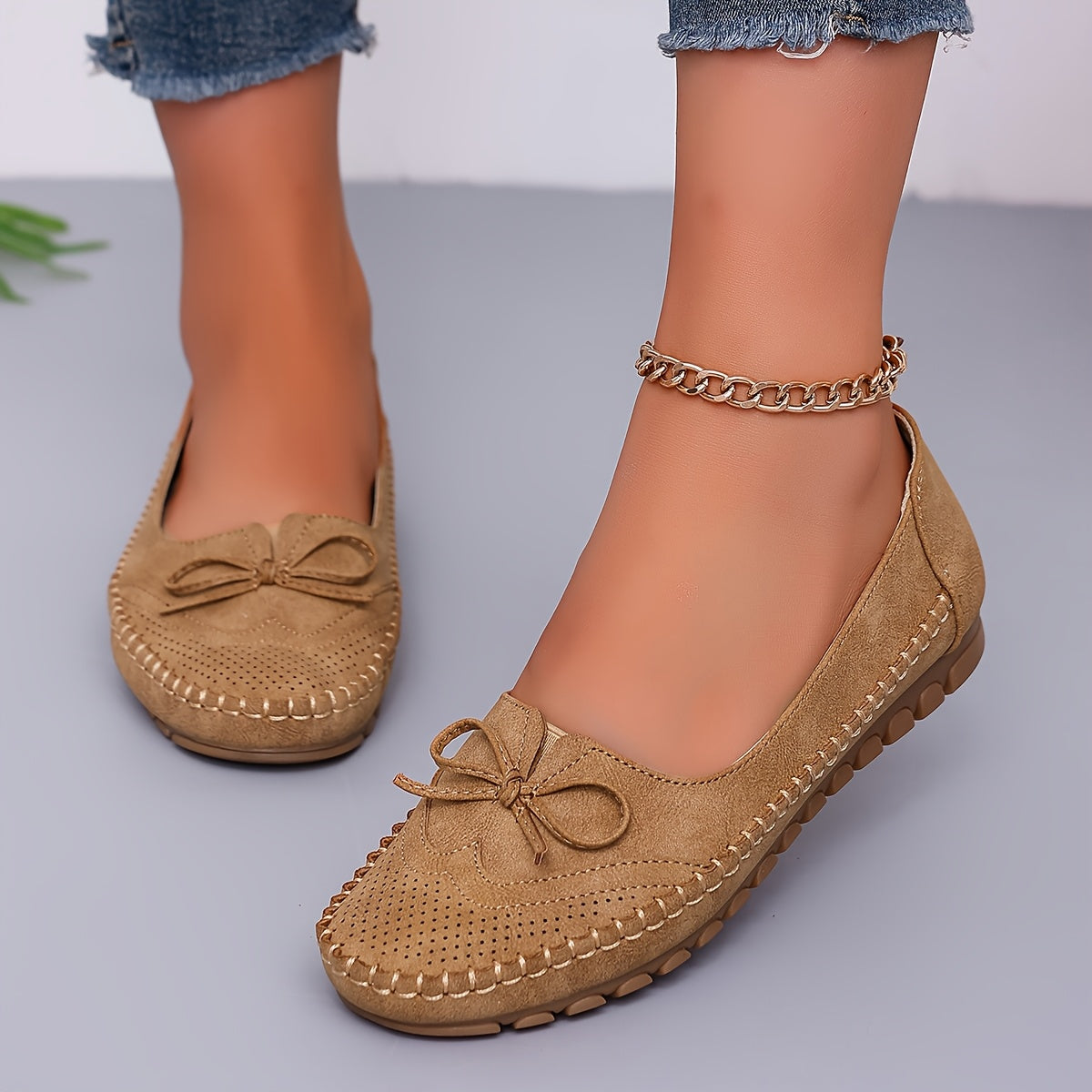 Versatile, breathable women's orthopedic slip-ons with soft soles.