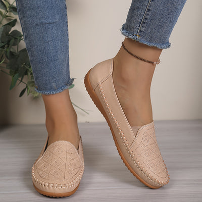 Comfortable, elegant orthopedic slip-on shoes