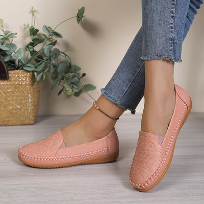 Comfortable, elegant orthopedic slip-on shoes