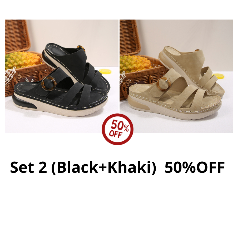 🔥Trending Now: Women's Thick Sole Platform Slippers – Light & Airy Comfort