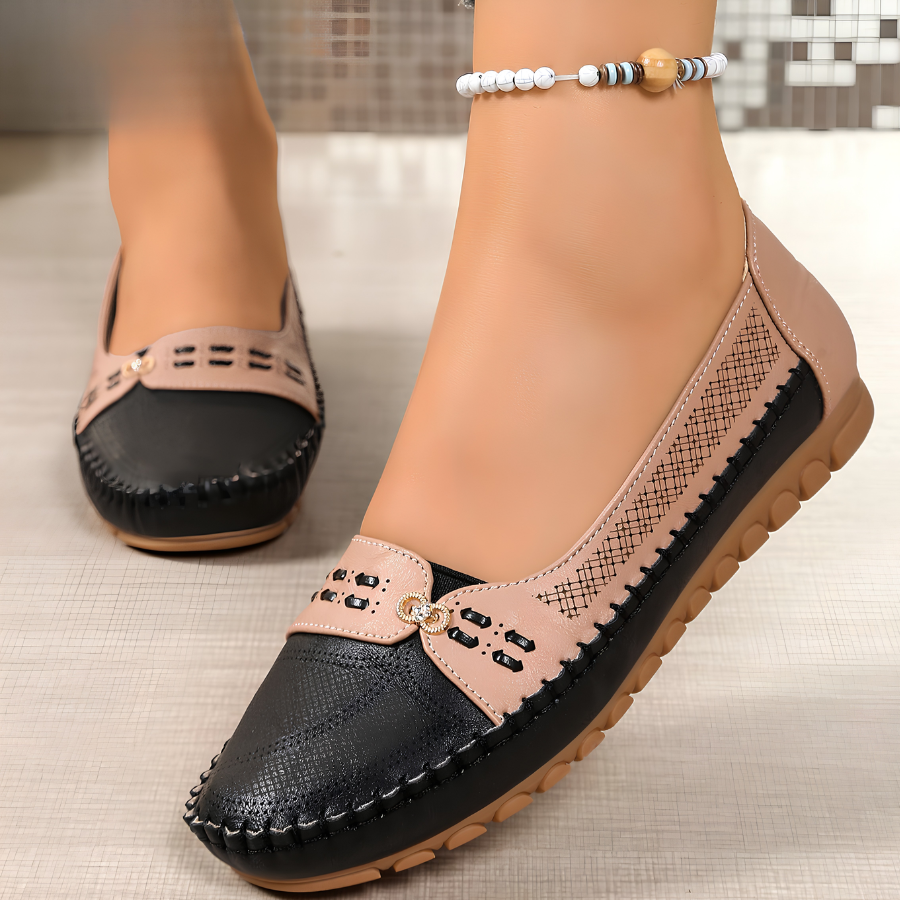 Women's Plus Size Casual Slip-On Flat Loafers