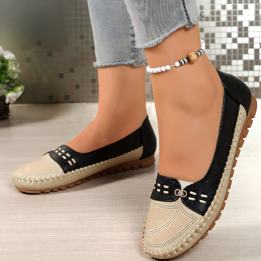 Women's Plus Size Casual Slip-On Flat Loafers