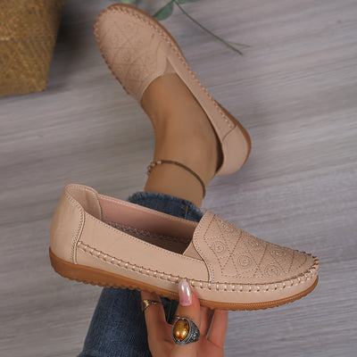 Comfortable, elegant orthopedic slip-on shoes