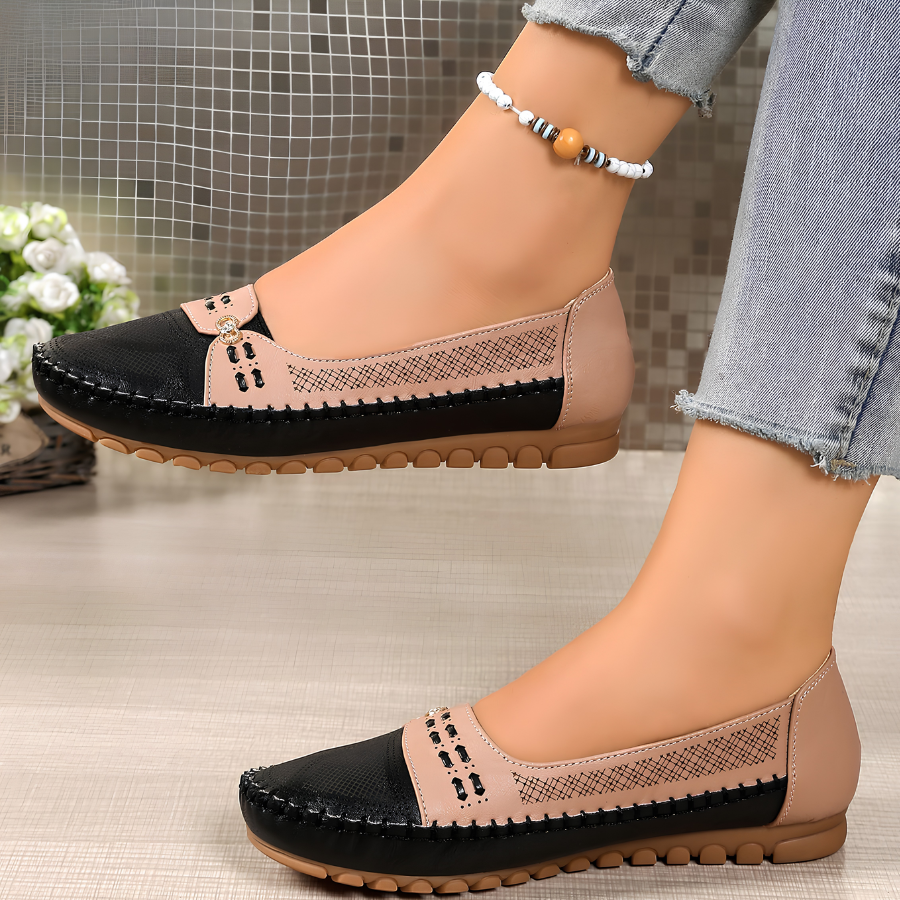 Women's Plus Size Casual Slip-On Flat Loafers