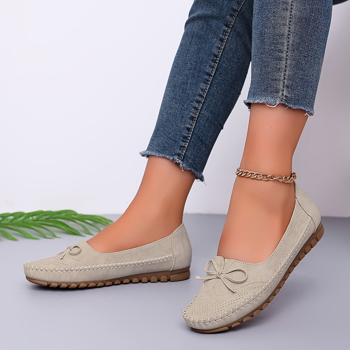 Versatile, breathable women's orthopedic slip-ons with soft soles.