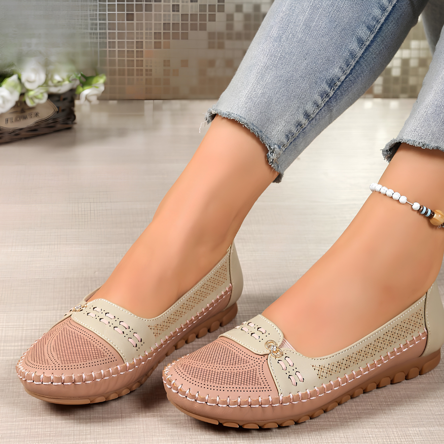 Women's Plus Size Casual Slip-On Flat Loafers