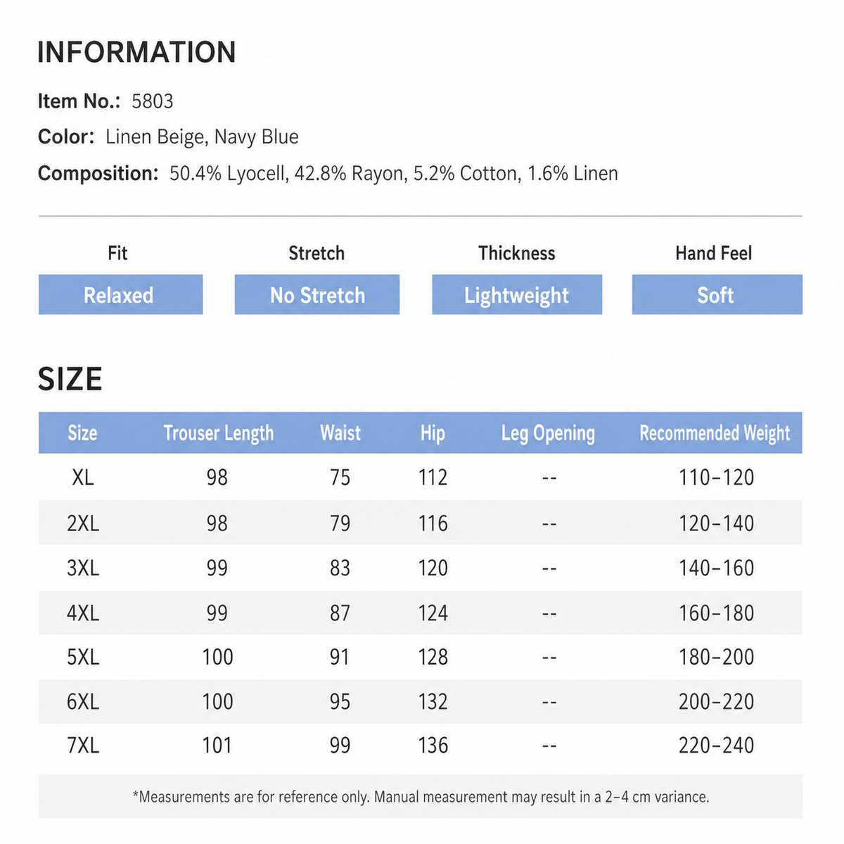 Women’s High-Waisted Wide-Leg Linen Pants – Elegant & Comfortable