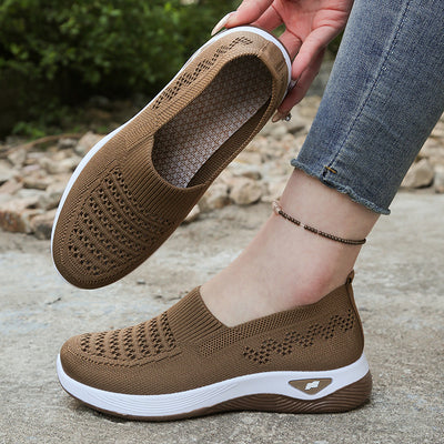 Last Day Sale 50% OFF🔥 - Women’s Orthopedic Knit Comfort Loafers – Slip-Resistant Walking Shoes