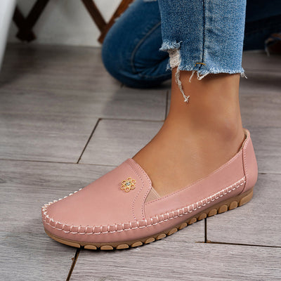 Orthopedic leather shoes, Lightweight, Anti-Slip, Breathable for Women