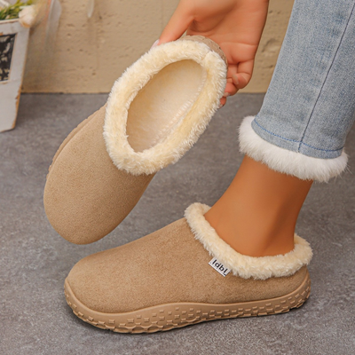 Cozy Fleece Clogs orthopedic.