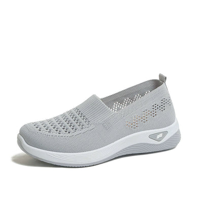 Last Day Sale 50% OFF🔥 - Women’s Orthopedic Knit Comfort Loafers – Slip-Resistant Walking Shoes