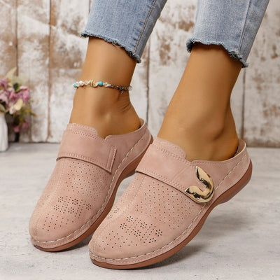 🔥Thank You for Being Our Customer😍Orthopedic Wedge Leather Shoes, Easy To Wear, Comfortable When Walking🔥
