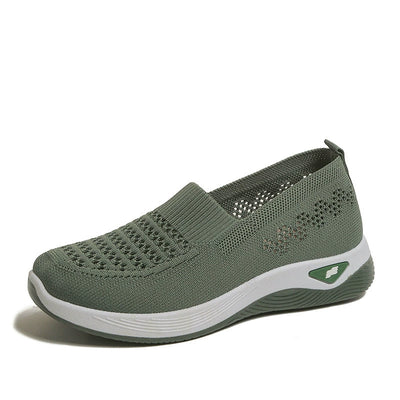 Last Day Sale 50% OFF🔥 - Women’s Orthopedic Knit Comfort Loafers – Slip-Resistant Walking Shoes