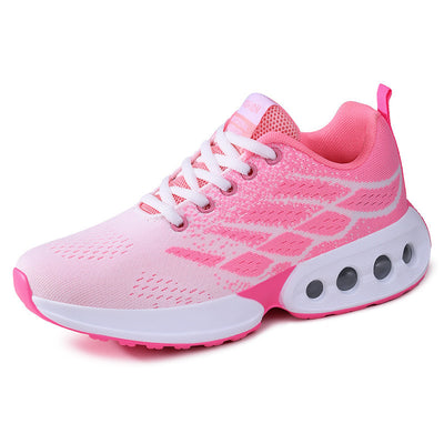 Women's Lightweight Air Cushion Running Shoes - Breathable Knit Sneakers