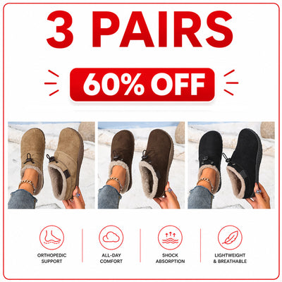 Women's Orthopedic Fleece-Lined Clogs – Warm Comfort & Arch Support