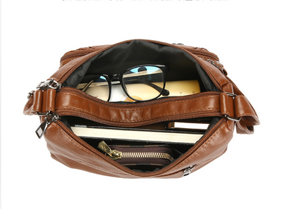 Women's Soft Vegan Leather Crossbody Bag – Everyday Purse