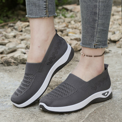Last Day Sale 50% OFF🔥 - Women’s Orthopedic Knit Comfort Loafers – Slip-Resistant Walking Shoes