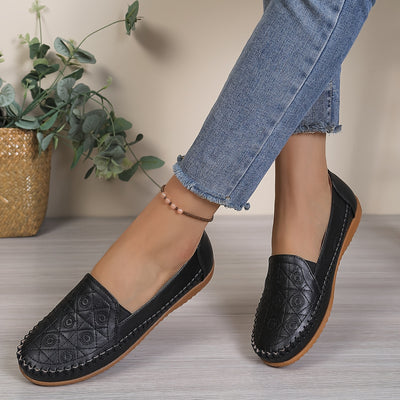 Comfortable, elegant orthopedic slip-on shoes