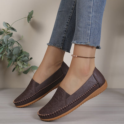Comfortable, elegant orthopedic slip-on shoes