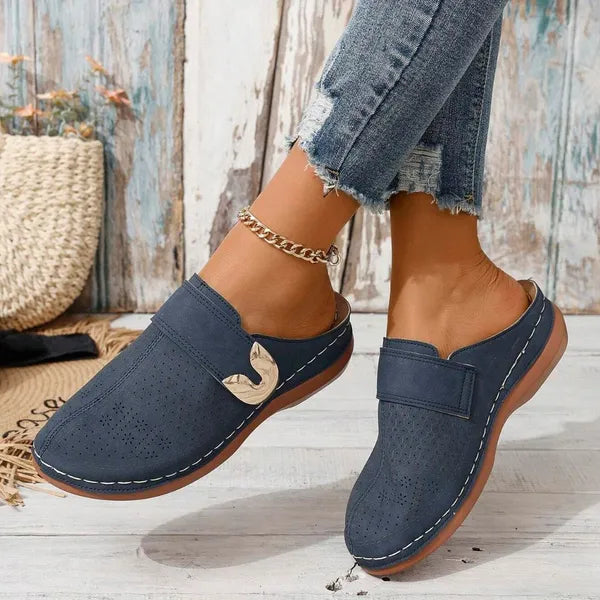 🔥Thank You for Being Our Customer😍Orthopedic Wedge Leather Shoes, Easy To Wear, Comfortable When Walking🔥