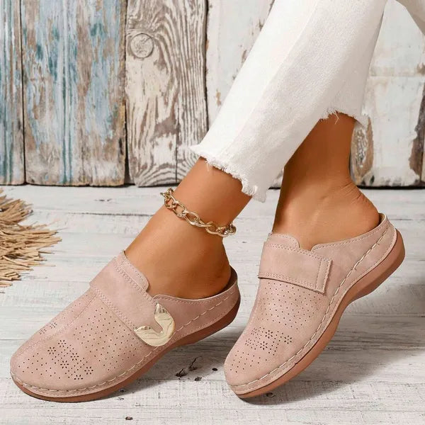 🔥Thank You for Being Our Customer😍Orthopedic Wedge Leather Shoes, Easy To Wear, Comfortable When Walking🔥