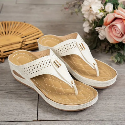 🔥Summer Best Seller🔥Women'S Patriotic Slide Sandals - Stylish American Flag Design